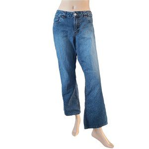 JACOB CONNEXION Med Wash Retro High Rise Jeans 32